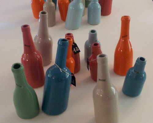 bottiglie ceramica, bottiglie serax, bottiglie ubriache, bottiglie regalo