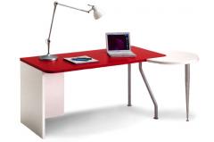 scrivania rossa e bianca milanese fly boy milanese domus arredi.jpg